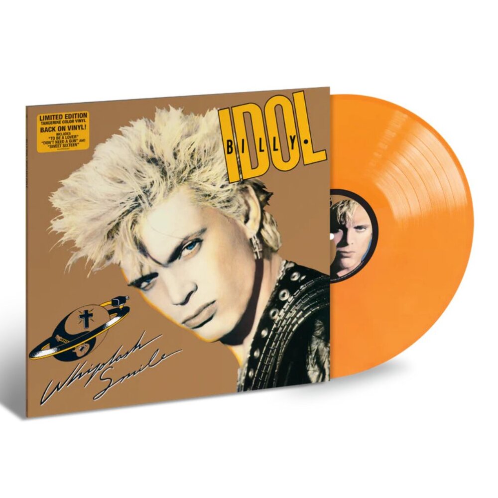 Billy Idol Whiplash Smile LP ~ Ltd Ed Colored Vinyl ~ New/Sealed!
